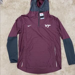Nike Virginia Tech Pullover Repel On Field Jacket CQ5242-669 size L,XL